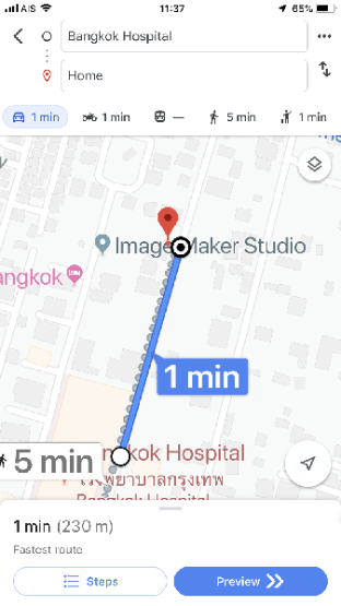 Very Cute Room& Walk Distance to Bangkok Hospital - image 2