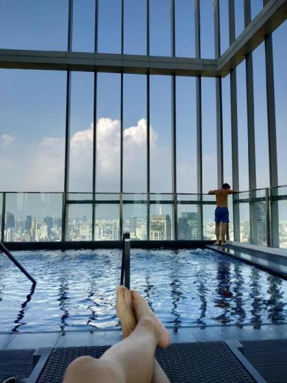 Rooftop pool gym luxury cozy studio Free Wifi  612 - image 26