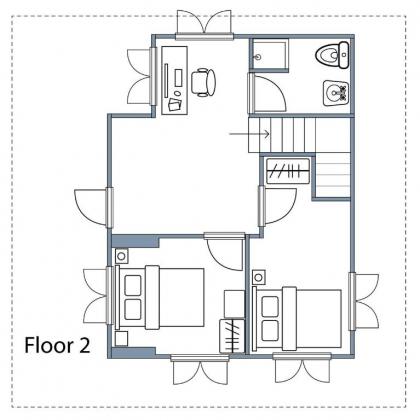 EntireSingleHouse 2br 400m-MRT HuaiKwang 2carpark - image 24